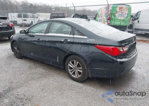 2012 Hyundai Sonata Gls из США, поврежденный, VIN 5NPEB4AC7CH379411